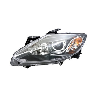 Replacement - Driver Side Headlight Lens and Housing (CAPA Certified)