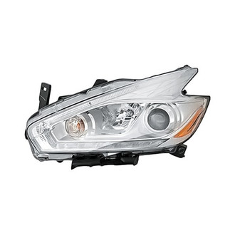 Replacement - Driver Side Headlight (CAPA Certified)