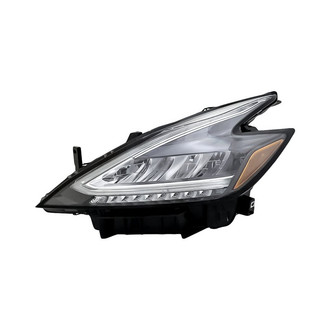Replacement - Driver Side Headlight (CAPA Certified)