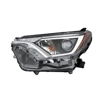 Replacement - Driver Side Headlight Lens and Housing (Standard Line)