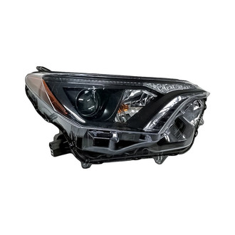 Replacement - Passenger Side Headlight (CAPA Certified)