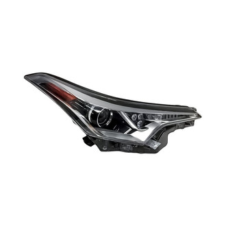 Replacement - Passenger Side Headlight Lens and Housing (CAPA Certified)