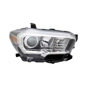 Replacement - Passenger Side Headlight (CAPA Certified)
