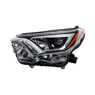 Replacement - Driver Side Headlight Lens and Housing (Standard Line)