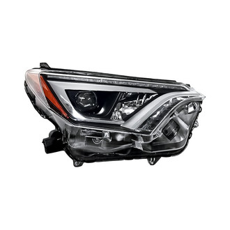 Replacement - Passenger Side Headlight Lens and Housing (CAPA Certified)