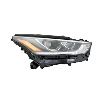 Replacement - Passenger Side Headlight (CAPA Certified)