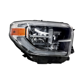 Replacement - Passenger Side Headlight (CAPA Certified)