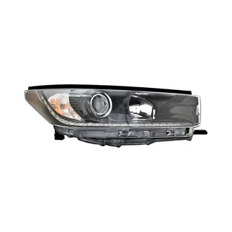 Replacement - Passenger Side Headlight (CAPA Certified)