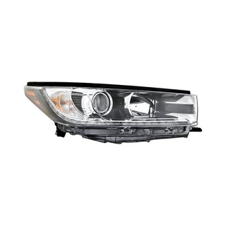 Replacement - Passenger Side Headlight (CAPA Certified)