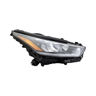 Replacement - Passenger Side Headlight (CAPA Certified)