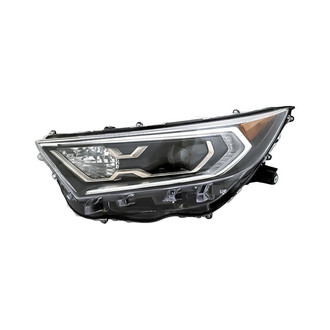 Replacement - Driver Side Headlight (CAPA Certified)