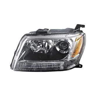 Replacement - Driver Side Headlight Lens and Housing (CAPA Certified)