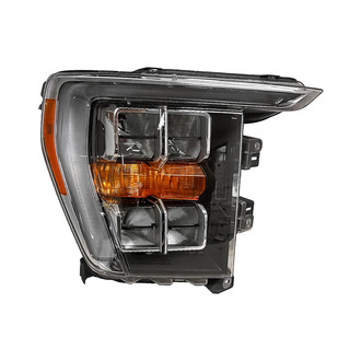 Replacement - Passenger Side Headlight (CAPA Certified)