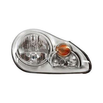 Replacement - Passenger Side Headlight (CAPA Certified)