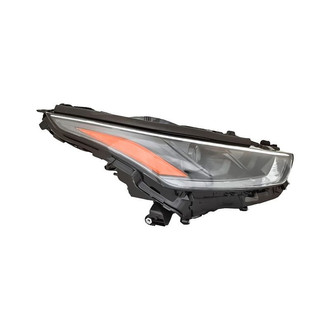 Replacement - Passenger Side Headlight (CAPA Certified)