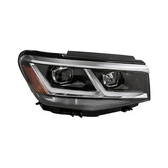 Replacement - Passenger Side Headlight (CAPA Certified)