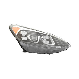Replacement - Passenger Side Headlight (CAPA Certified)