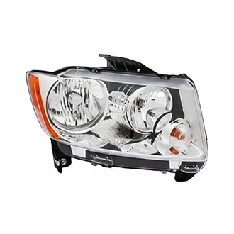 Replacement - Passenger Side Headlight (CAPA Certified)