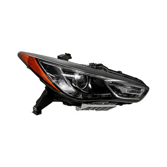 Replacement - Passenger Side Headlight (CAPA Certified)