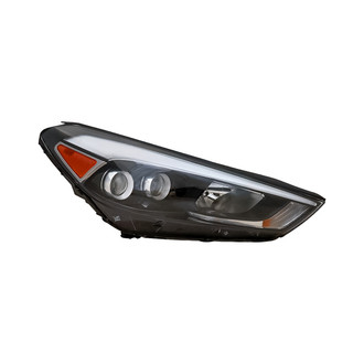 Replacement - Passenger Side Headlight (CAPA Certified)