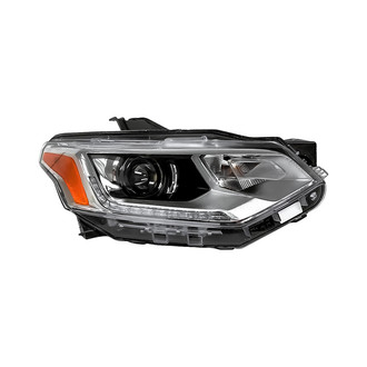 Replacement - Passenger Side Headlight (CAPA Certified)