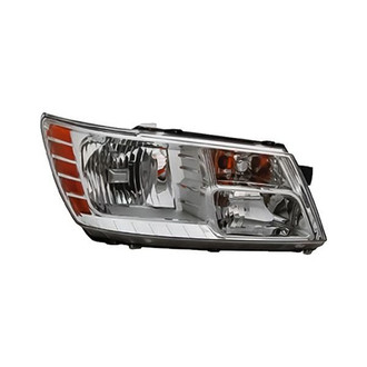 Replacement - Passenger Side Headlight (CAPA Certified)