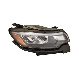 Replacement - Passenger Side Headlight (CAPA Certified)