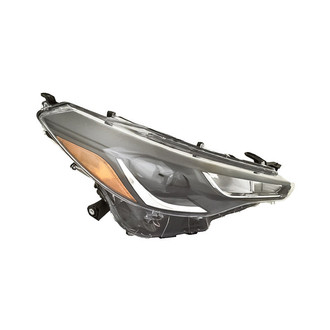 Replacement - Passenger Side Headlight (CAPA Certified)