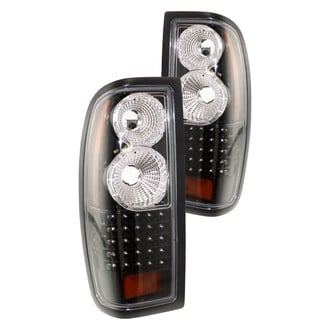 Replacement - Driver and Passenger Side Black LED Tail Lights