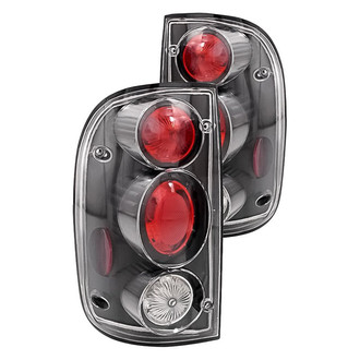 Replacement - Driver and Passenger Side Black Euro Tail Lights