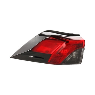 Replacement - Driver Side Driver Side Outer Tail Light Lens and Housing (CAPA Certified)