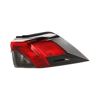 Replacement - Passenger Side Passenger Side Outer Tail Light Lens and Housing (CAPA Certified)