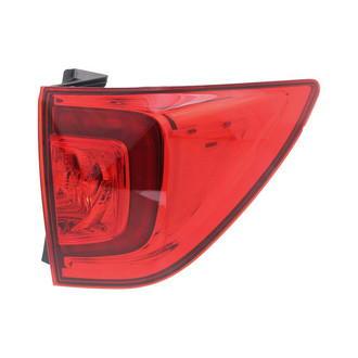 Replacement - Passenger Side Passenger Side Outer Tail Light (CAPA Certified)