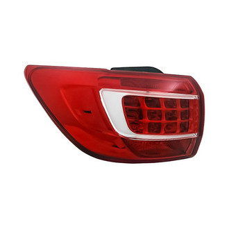 Replacement - Driver Side Driver Side Outer Tail Light (CAPA Certified)