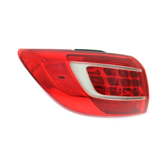 Replacement - Driver Side Driver Side Outer Tail Light (Standard Line)