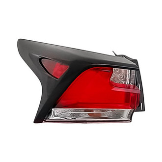 Replacement - Driver Side Driver Side Outer Tail Light Lens and Housing (Standard Line)
