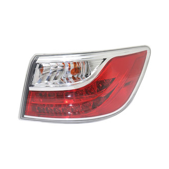 Replacement - Passenger Side Passenger Side Outer Tail Light (CAPA Certified)