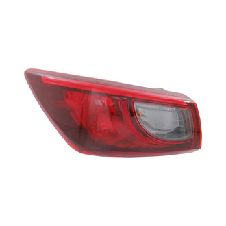 Replacement - Driver Side Driver Side Outer Tail Light (CAPA Certified)