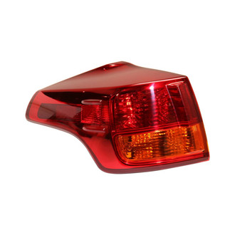 Replacement - Driver Side Driver Side Outer Tail Light Lens and Housing (CAPA Certified)