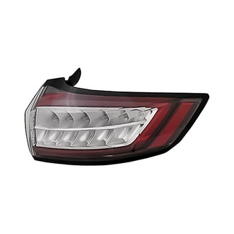 Replacement - Passenger Side Passenger Side Outer Tail Light (CAPA Certified)