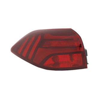 Replacement - Driver Side Driver Side Outer Tail Light (Standard Line)