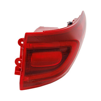 Replacement - Passenger Side Passenger Side Outer Tail Light (CAPA Certified)