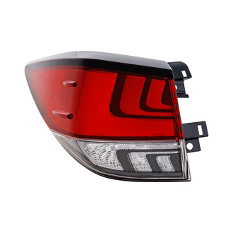 Replacement - Driver Side Driver Side Outer Tail Light (Standard Line)