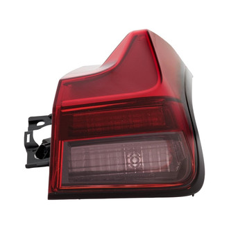 Replacement - Passenger Side Passenger Side Outer Tail Light Lens and Housing (CAPA Certified)
