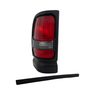 Replacement - Driver Side Driver Side Outer Tail Light Lens and Housing (Standard Line)