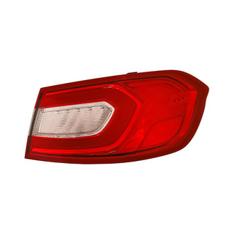 Replacement - Passenger Side Passenger Side Outer Tail Light (CAPA Certified)