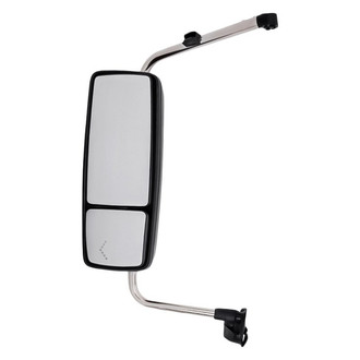 Replacement - Driver Side Manual Towing Mirror (Heated, Non-Foldaway) (Standard Line)