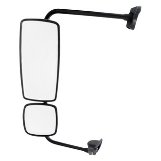 Replacement - Driver Side Manual Towing Mirror (Non-Heated, Non-Foldaway) (Standard Line)