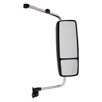 Replacement - Passenger Side Manual Towing Mirror (Heated, Non-Foldaway) (Standard Line)