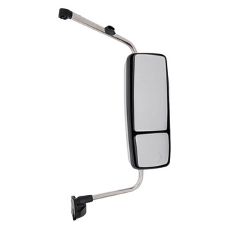 Replacement - Passenger Side Manual Towing Mirror (Heated, Non-Foldaway) (Standard Line)